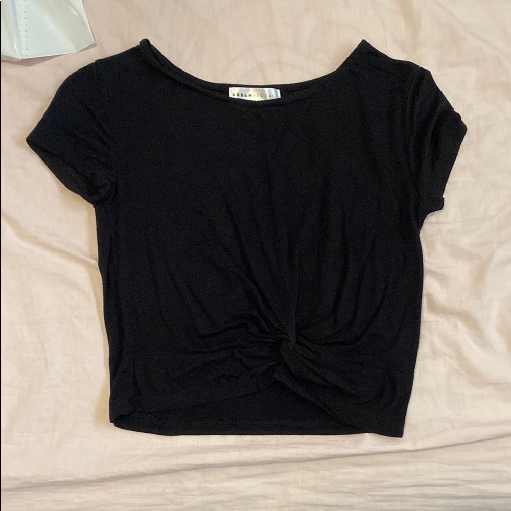 Urban Heritage Front Twist CropTop